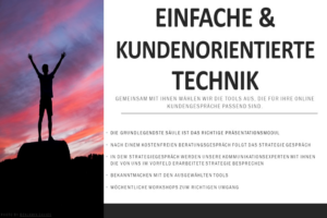 Einfache und Kundenorientierte Technik - Einfach mehr Kunden