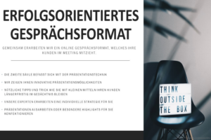 Erfolgsorientiertes Gesprächsformat - Einfach mehr Kunden