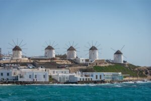 Windmühlen auf Mykonos