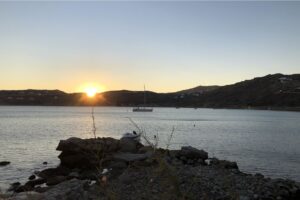 Sonnenuntergang auf Mykonos